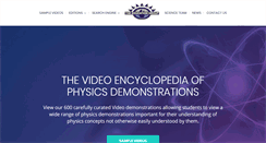 Desktop Screenshot of dvd.physicsdemos.com